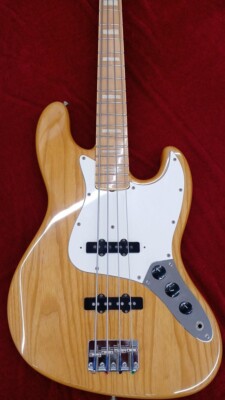 Fender Japan JB75-80 Jazz Bass Natural Made in Japan 1984 Electric
