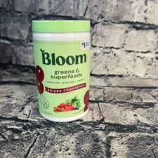 Bloom Nutrition Greens & Superfoods Powder SPICED CRANBERRY Exp 09/26