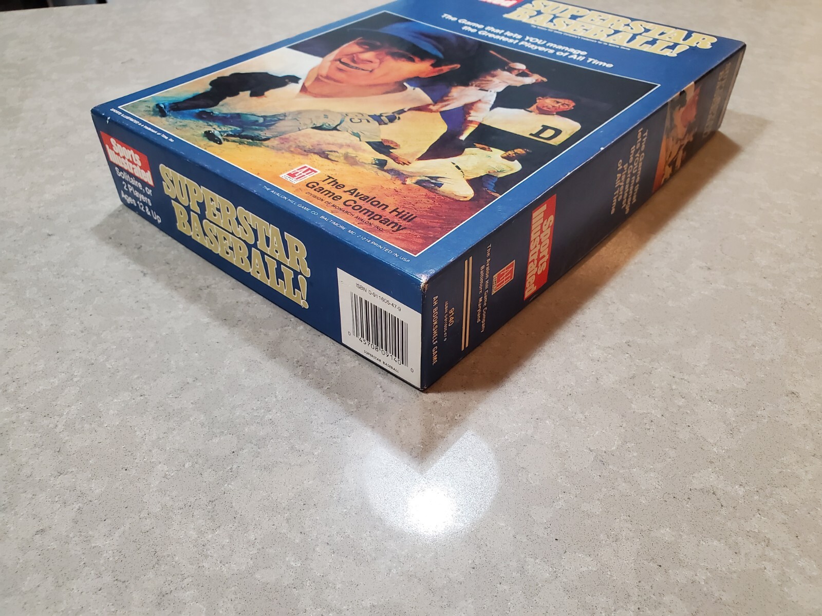 RARE Avalon Hill Sports Illustrated 1978 Superstar Baseball Board Game