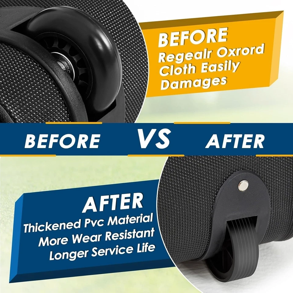 Bolsa De Golf Con Ruedas PREMIUM 900D Estuche Viaje Para Aerolíneas Prueba Agua Foto 4 de 4