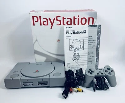 Sistema de consola PlayStation 1 SCPH-5500 con caja Japón PS1 Sony de Japón - Imagen 1 de 4