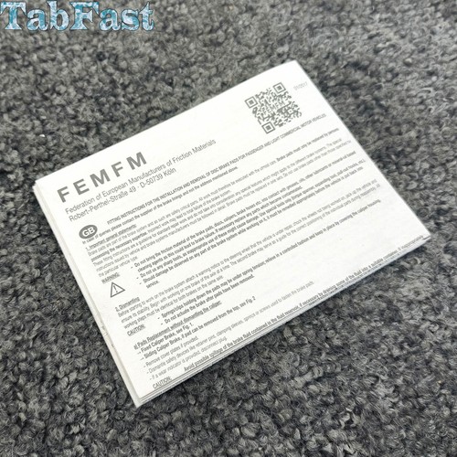 4S0698151M Genuine Lamborghini Huracan 5.2 Front Brake Pad Kit With Sensor 18-20 - Foto 2 di 10