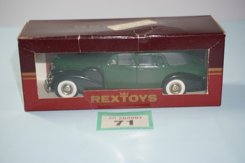 RexToys - Cadillac V 16 Green Open City Coupe - 1938-1940 1/43 - Picture 2 of 6