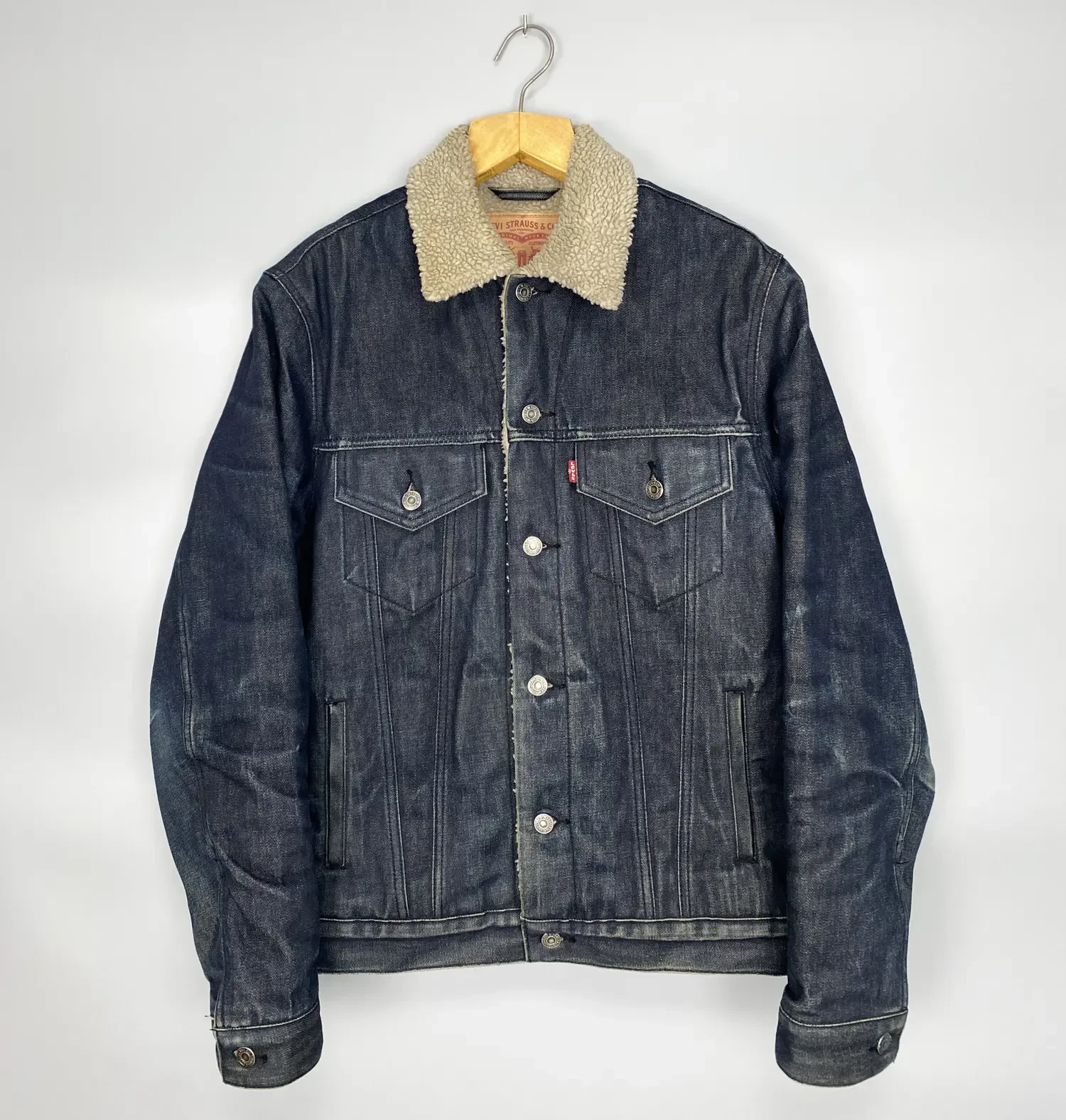 Levis Trucker Denim Sherpa Jacket Type III