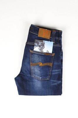 Nudie Jeans Grim Tim Cold Crisp Blue Men Jeans Size 30 32 Ebay