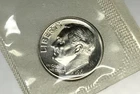 1961 P Roosevelt Dime Choice Proof in mint cello 90% Silver 10c US Coin - 3485