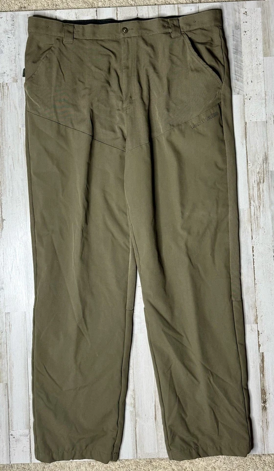 Cabela's Briarguard Brush Hunting Outdoor Pants Mens 42x34 Green - Image 2 of 4