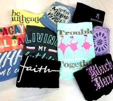 XL black haus trouble together moon & back be authentic 10 Lot GRAPHIC T SHIRTS