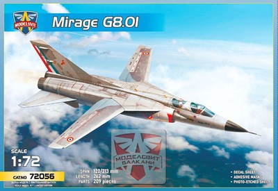 ModelSvit 1/72 Mirage G8.01 Experimental Fighter with Variable-Sweep Wing
