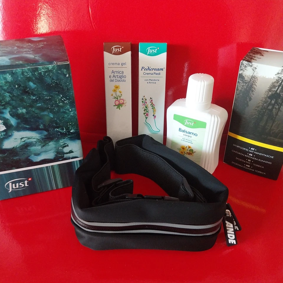 Set Just 1 Balsamo Corpo + 2 Creme 30 ml Pedicream Artiglio Del Diavolo+marsupio - Immagine 2 di 4