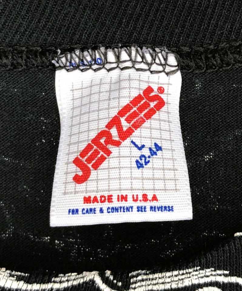 Vintage 70's 1978 Skeleton Back & Front Black T-Shirt Anatomy Leslie Arwin ~ L - Image 4 of 4