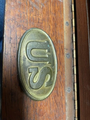 Original Civil War Federal Enlisted U.S. Belt Plate Buckle Non Excavated