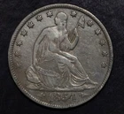 1854 O Seated Liberty Half Dollar VF  Lot 2152