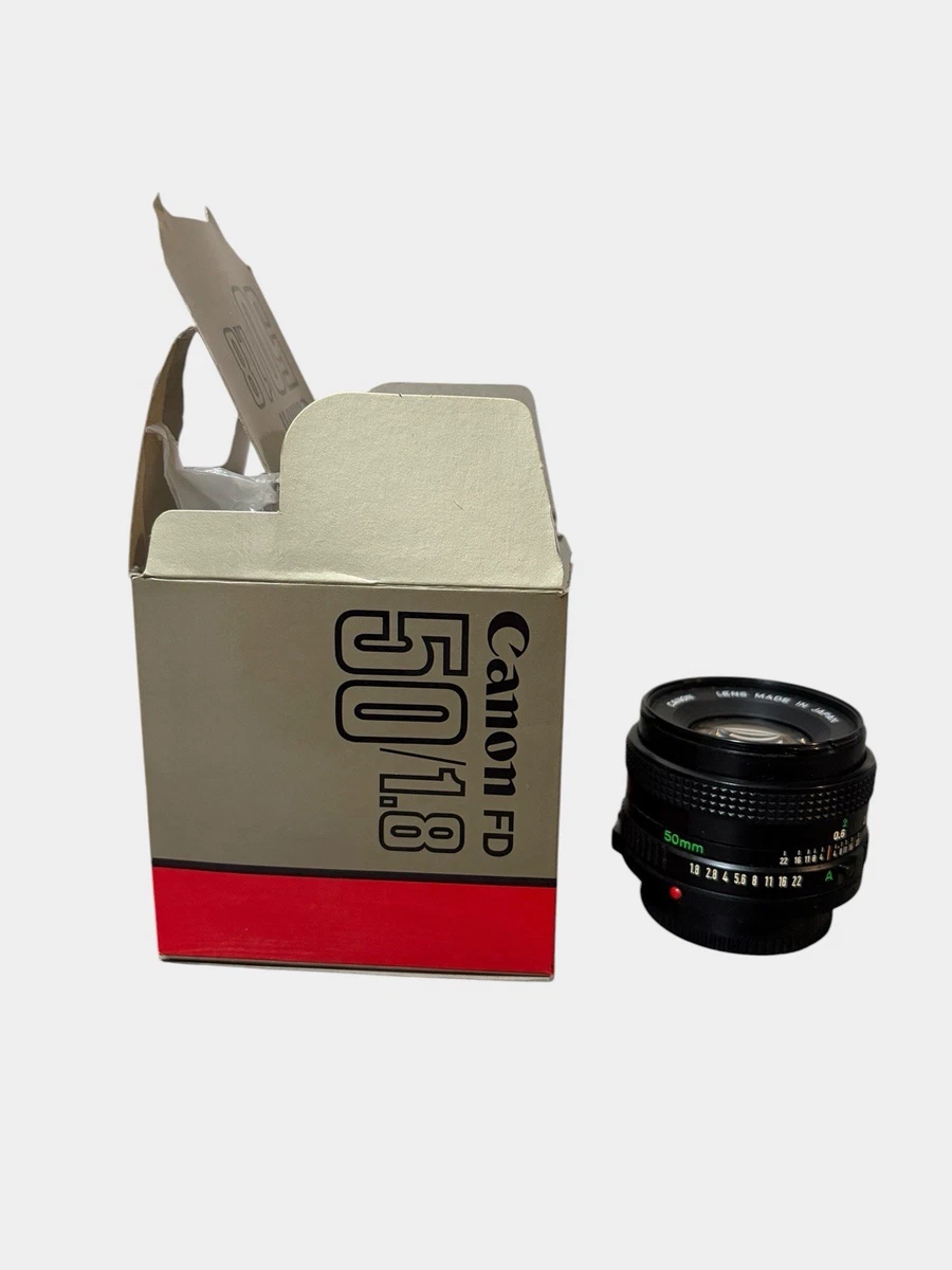 Canon 50mm f/1.8 Camera Lenses for sale - eBay