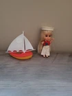 VTG Mattel Liddle Kiddle LOLA LIDDLE Sailor Doll w/Outfit Hat - READ