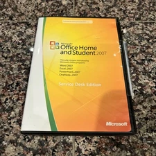 Microsoft Office Home and Student 2007 Service Desk Edition w/ Product Key