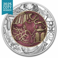 2024 Austria Silver/Niobium Edaphon €25 BU