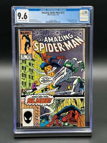 Amazing Spider-Man #272 CGC 9.6 (1986) - Rubinstein Origin 1st App of Slyde Puma