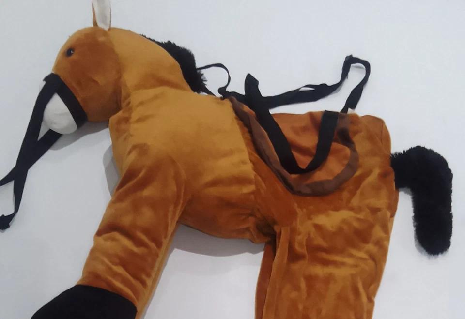 Belén de Navidad Juego Burro María José Piernas Disfraz Vestir Vestido Elegante Foto 3 de 4