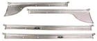 1949 1950 1951 1952 CHEVROLET STYLELINE DOOR SILL PLATES 4 DR SEDAN OR WAGON