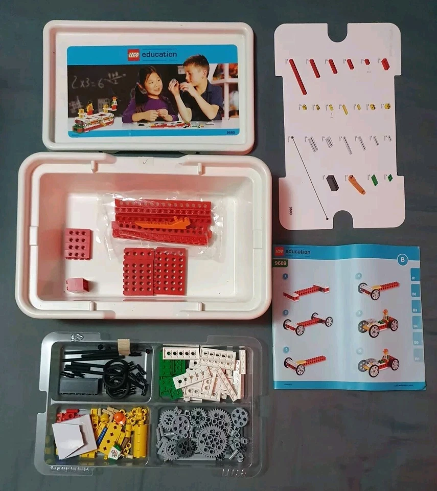 🔶️VINTAGE LEGO 9689 SIMPLE MACHINES SET #1 of 5 - COMPLETE  - Image 2 of 3