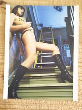 DOWN TO A CLUB.14" x 11" KODAK ROYAL PHOTO PRINT OF BEAUTIFUL GLAMOUR MODEL