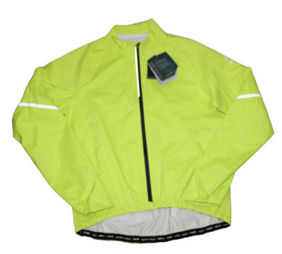 HERREN SPORTJACKE RADJACKE JACKE RUKKA  REGEN GELB LIMETTE 575400 Gr. M 50 NEU