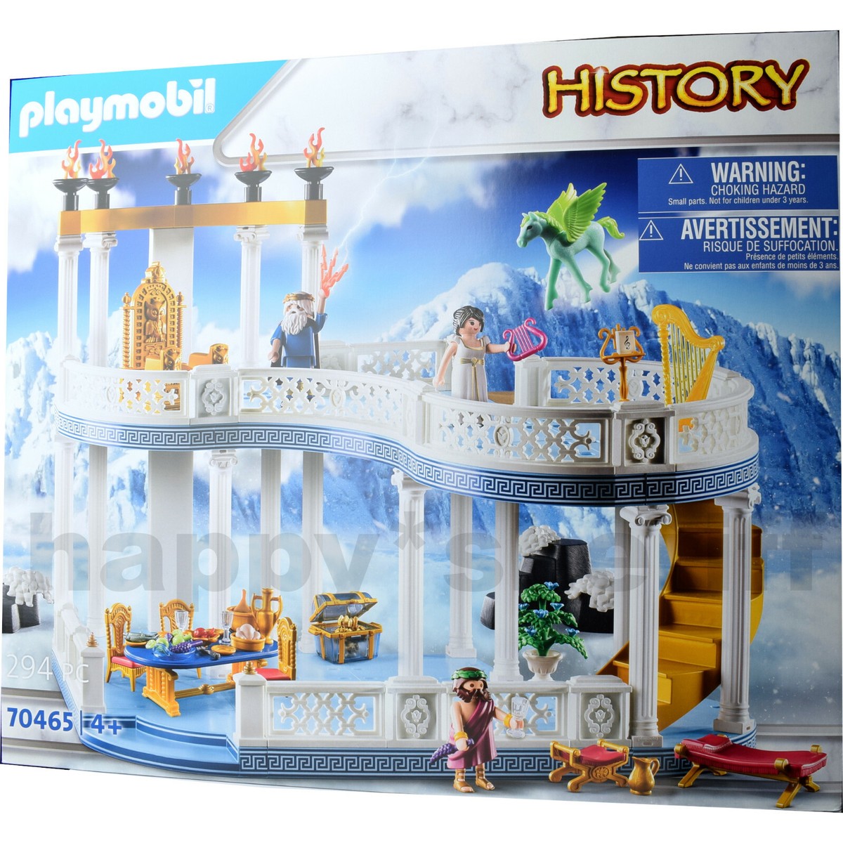 Playmobil Set 70465 The Palace Of Greek Olympian Gods Olympus