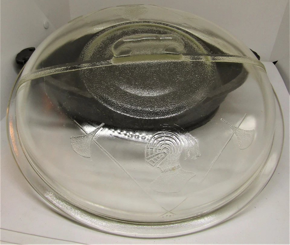 SERVICIO GUARDIAN TOSTADOR REDONDO 12" CON TAPA DE CRISTAL.  Foto 3 de 4