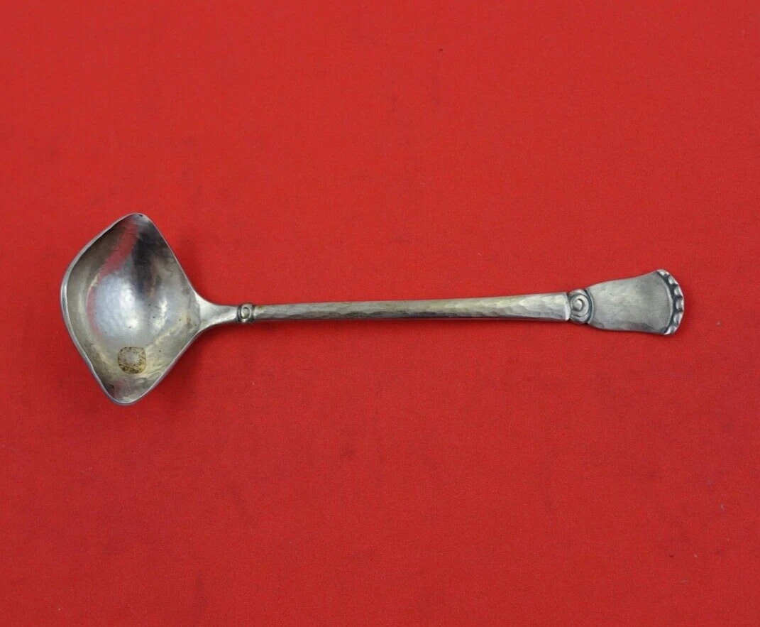 Kugle aka Bead by Fogh of Denmark Sterling Silver Sauce Ladle w/spouts 5 1/4"