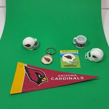 Arizona Cardinals Mini Football Helmets Pennant Sticker Mug Stocking Stuffers