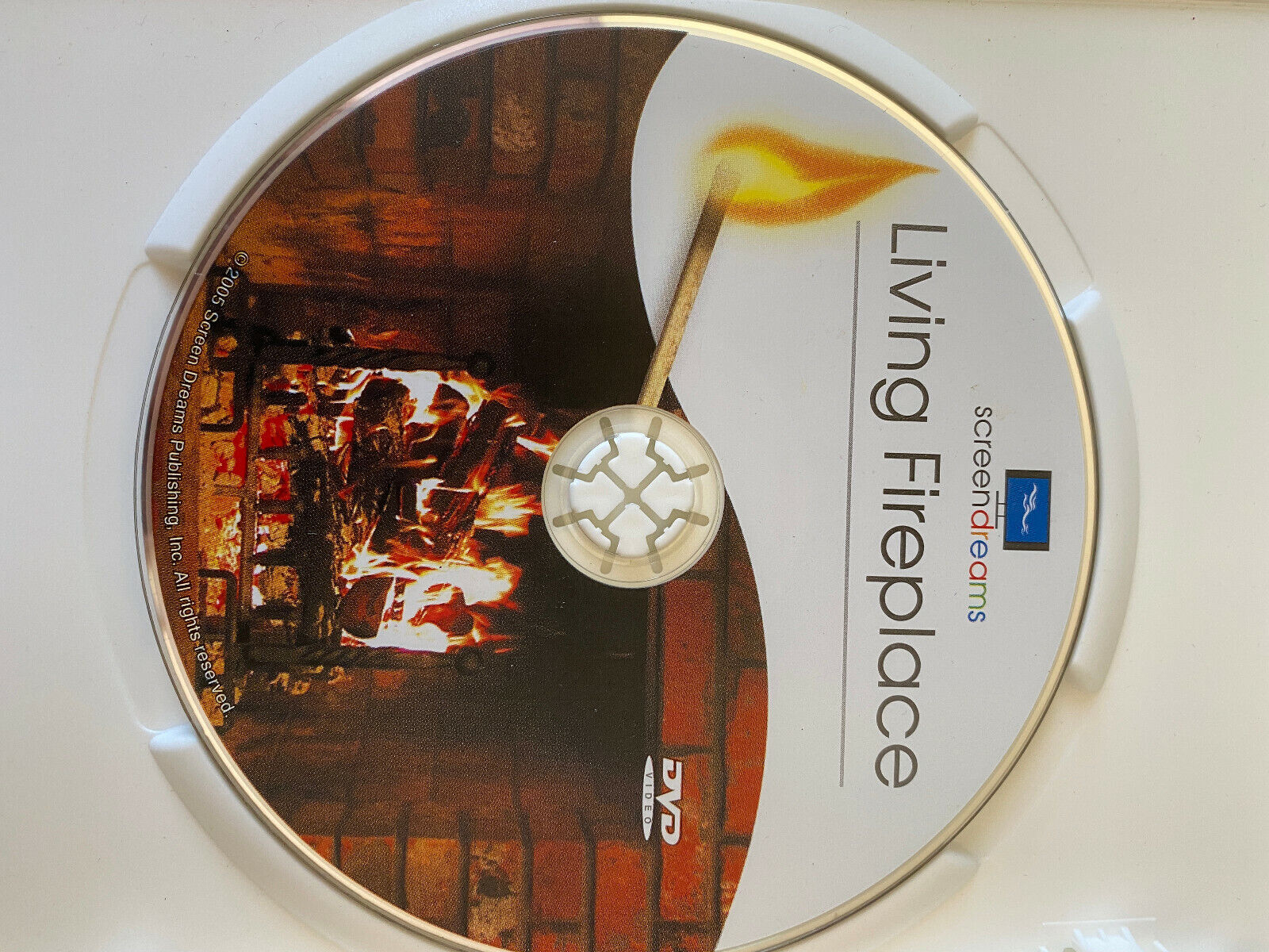 Living Fireplace - DVD screensaver by screendreams - HD widescreen