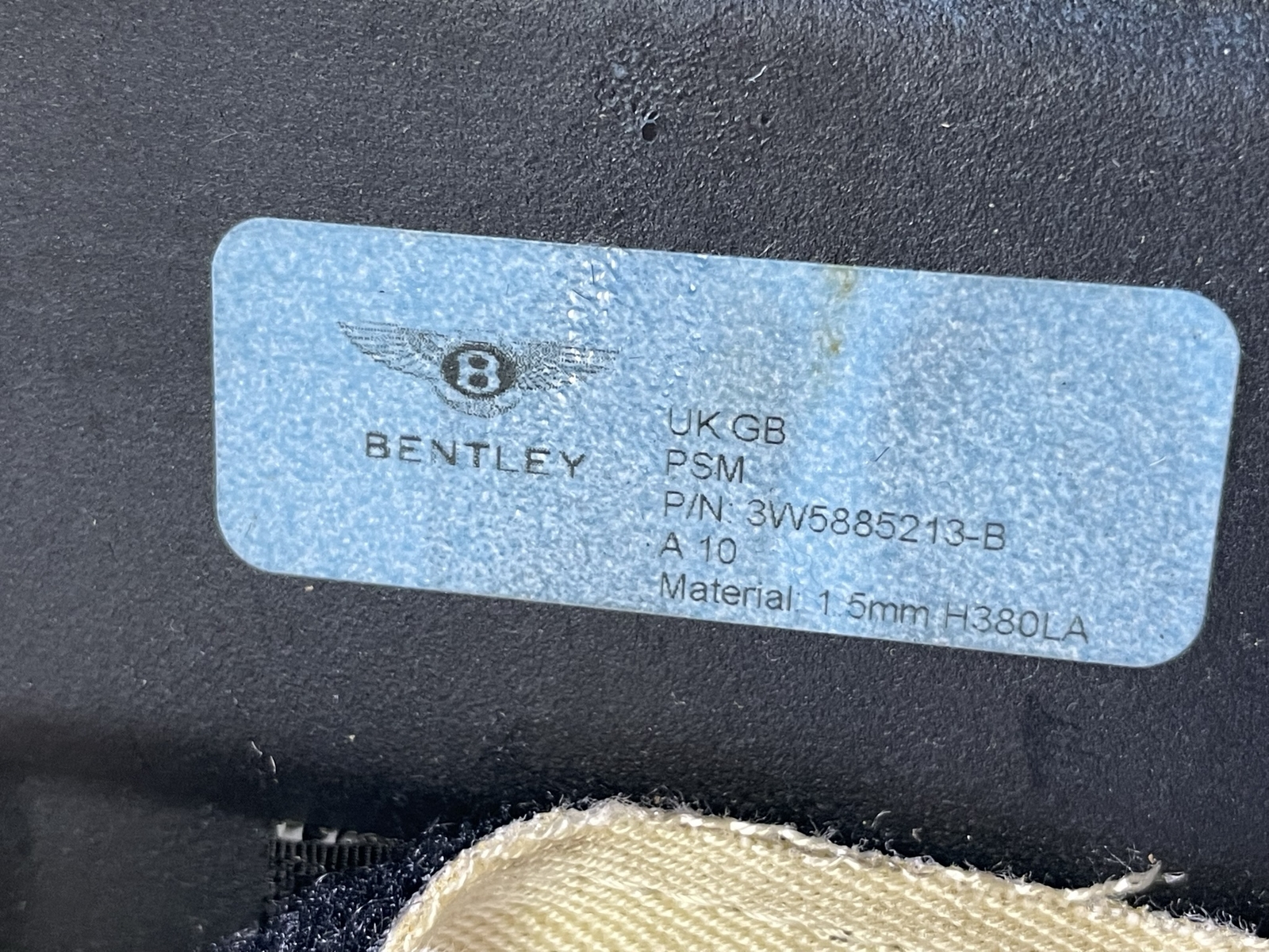 09-13 Bentley Continental Flying Spur Rear Center Armrest Console Phone Option 