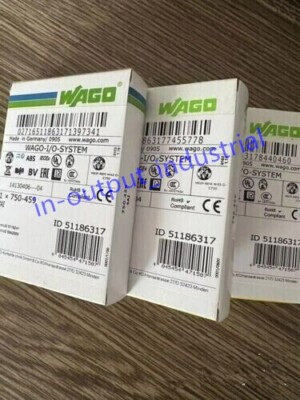 New In Box WAGO 750-459 Analog Input PLC Module 750-459 750459