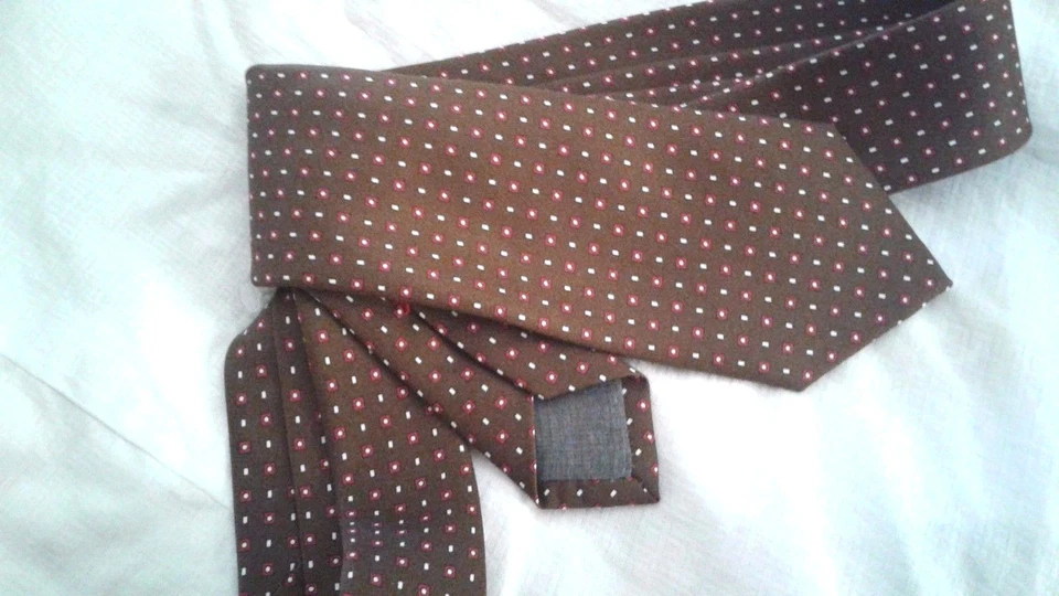  Corbata BRUNELLO CUCINELLI seda/algodón - HECHA EN ITALIA Foto 3 de 4