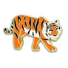 PinMart's Colorful Tiger Jungle Animal Enamel Lapel Pin