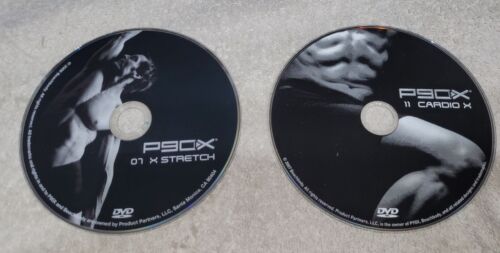 2 - P90X DVDs #7 X Stretch AND #11 Cardio X! FREE SHIPPING!!!!