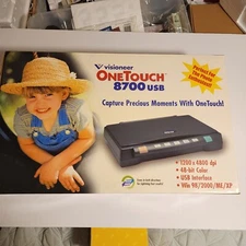 Visioneer OneTouch 8700 Flatbed Scanner (New in Box)