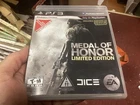 Sony PS3 Medal Of Honor Limited Edition CIB Tested