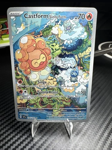 Pokemon: Surging Sparks - Castform Sunny Form 195/191