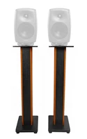 Rockville 36” Studio Monitor Speaker Stands For Genelec 8020D Monitors