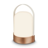 Led Campingleuchte Tischlampe Akku Lampe Kabellos Dimmbar IP44 Outdoor Bronze