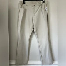 Old Navy Tech Hybrid Pants 38x30 Slim Go-Dry 4-Way Stretch Wrinkle-Free NWT
