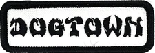 DOGTOWN WORK PATCH 4x1.25" BLK/WHT