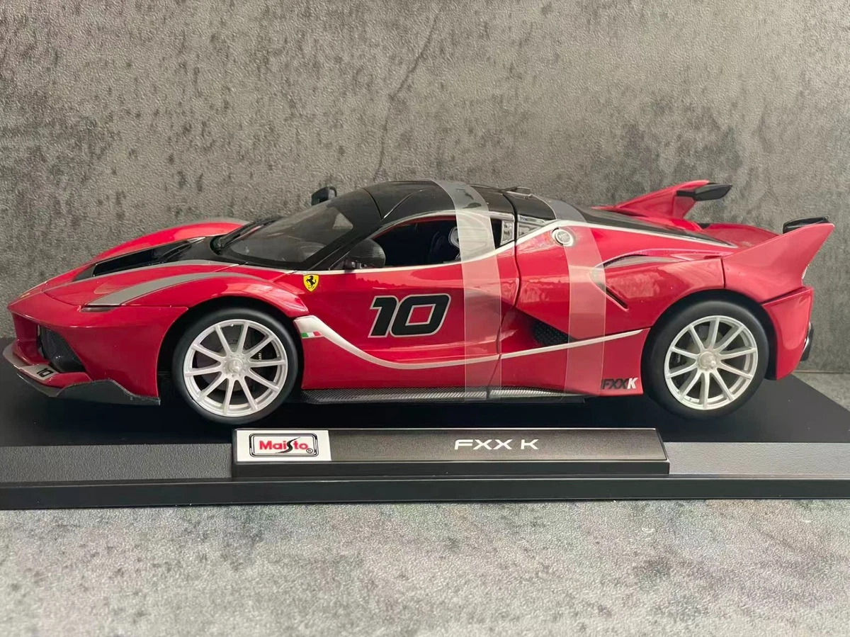 Ferrari FXX K Speciale Special Edition Diecast 1/18 Model Car Red Maison NIB