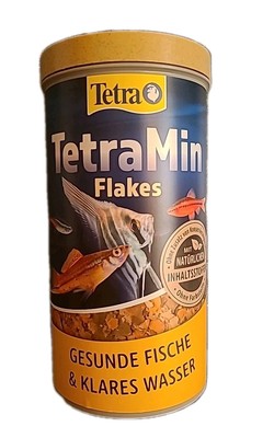 TetraMin Flakes-  1 x 200g / 1000 ml, Hauptfutter für alle Zierfische