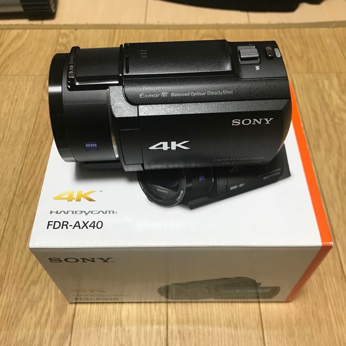 Sony Video Camera Fdr-Ax40 4K 64Gb Bronze Brown Handycam Sony Video Camera Fdr-Ax40 4K 64Gb Bronze Brown Handycam