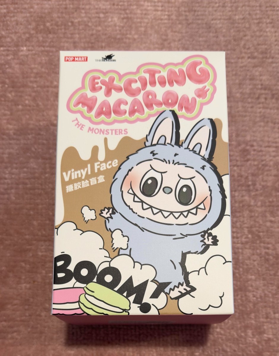 LycheeBerry labubu exciting macaron ラブブ POP MART LABUBU EXCITING MACARON - LYCHEE BERRY - (AUTHENTIC