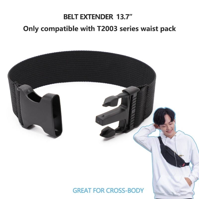 Belt Extender for Fanny Pack Strap Extension Waist Bag Belts eBay
