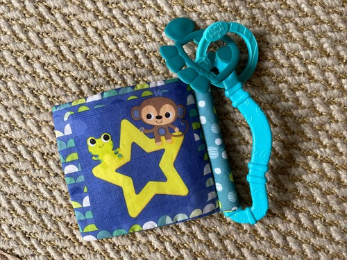 Bright Starts Animal Teether Cloth Fun Book Colorful - Picture 4 of 4